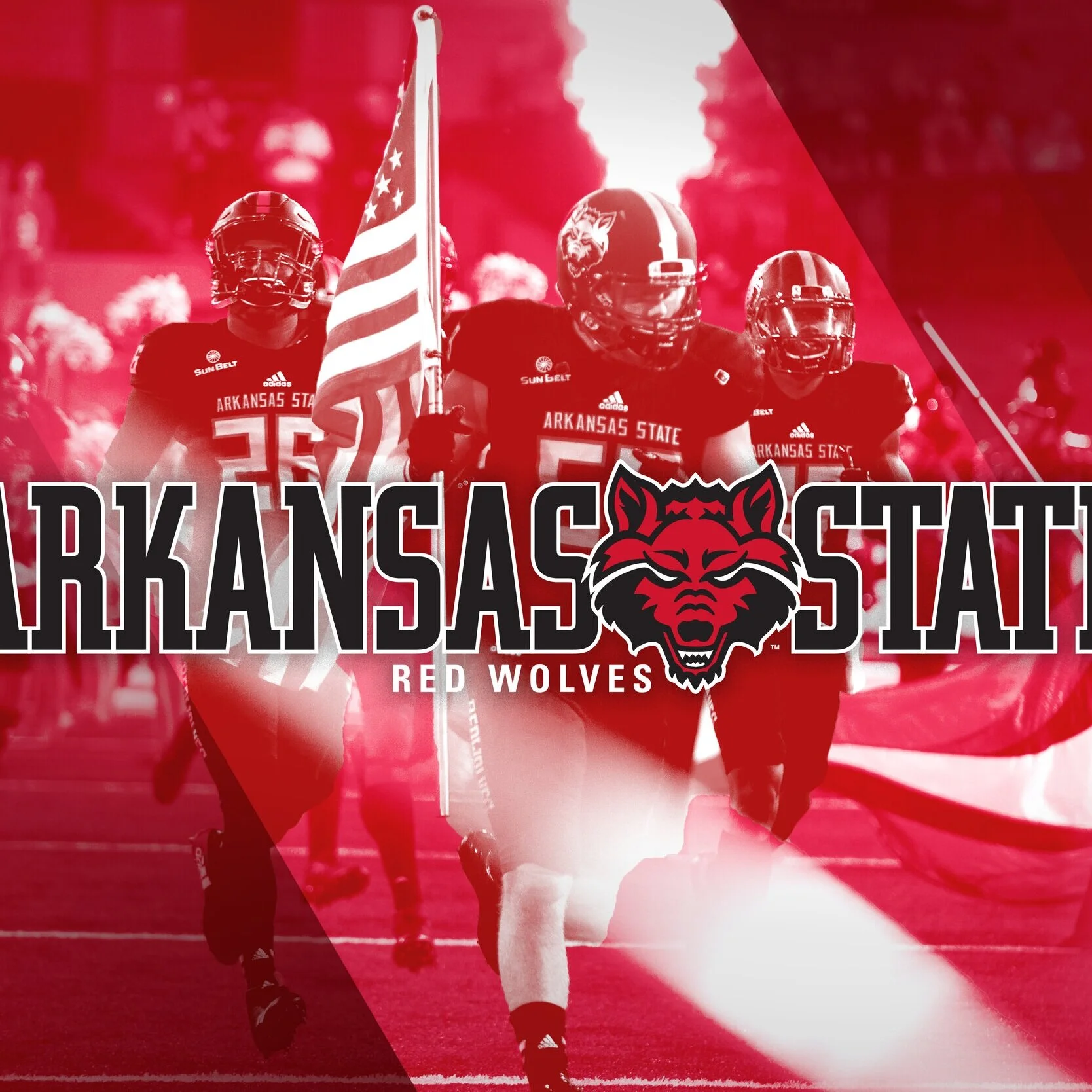 ARKANSAS STATE UNIVERSITY Football Facility Graphics