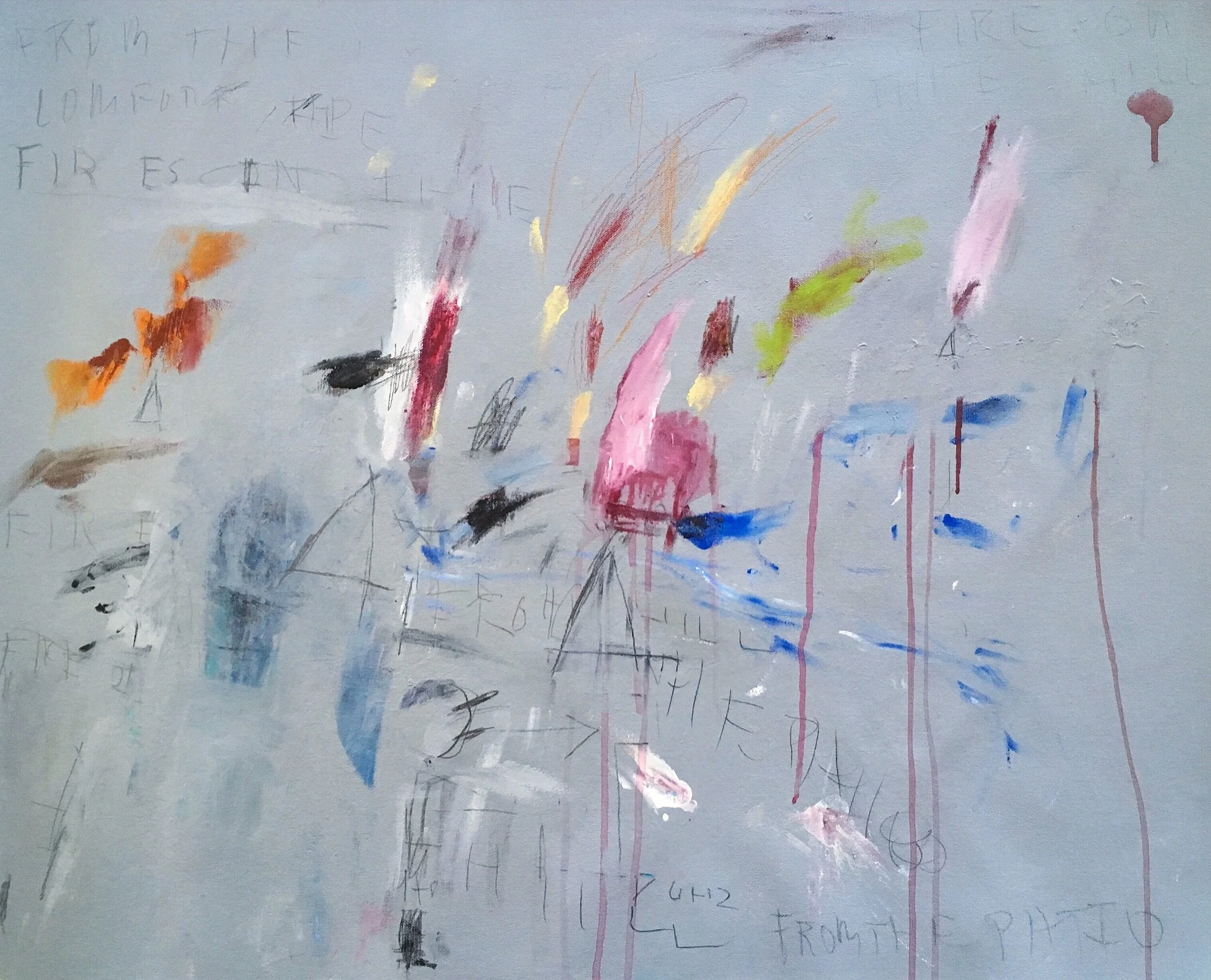 In the Name24 x 30”mixed mediaon canvas