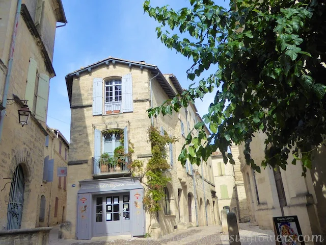 Shutters on the streets of Uzes