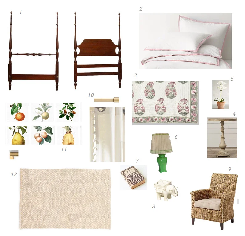 A Spring-y Bedroom 