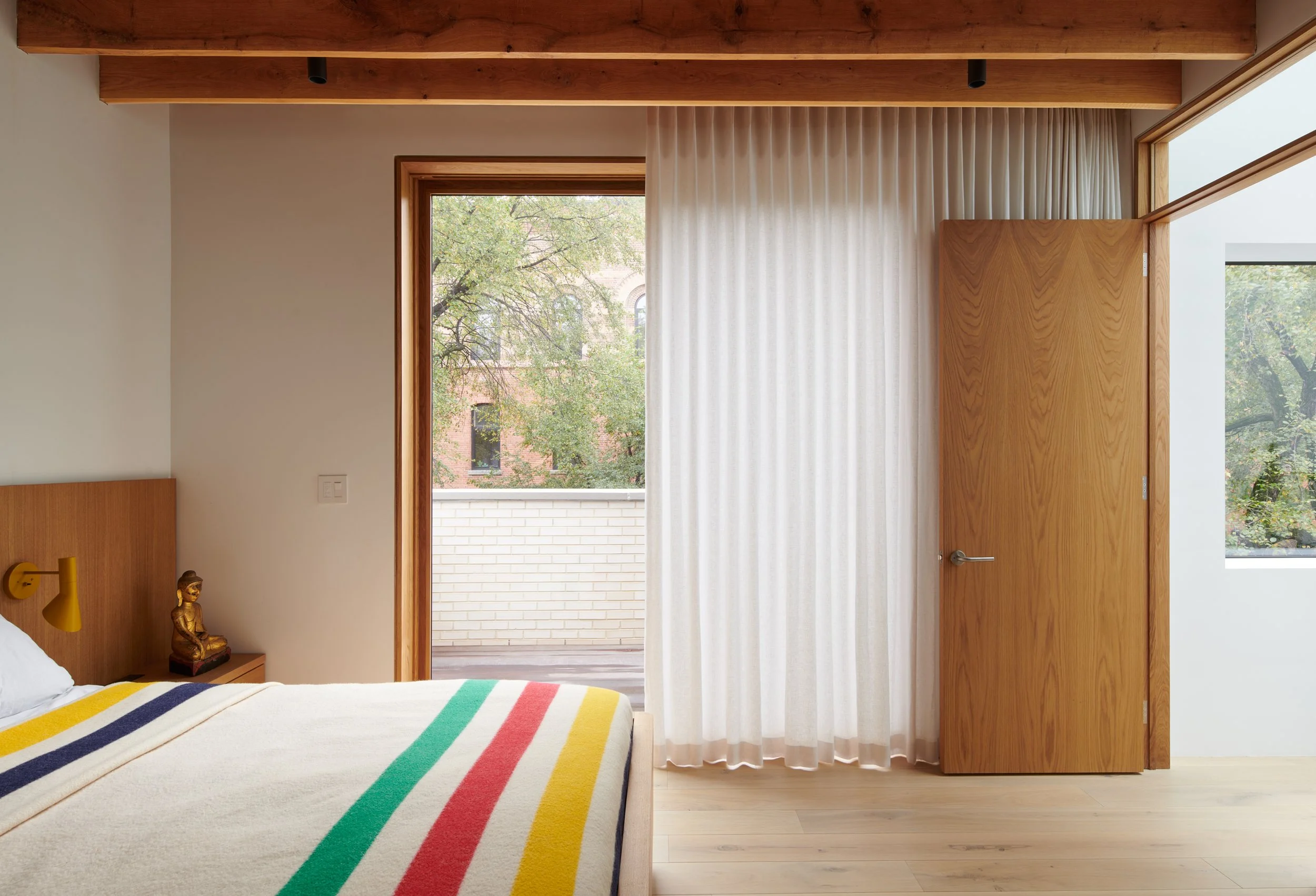 bedroom terrace view
