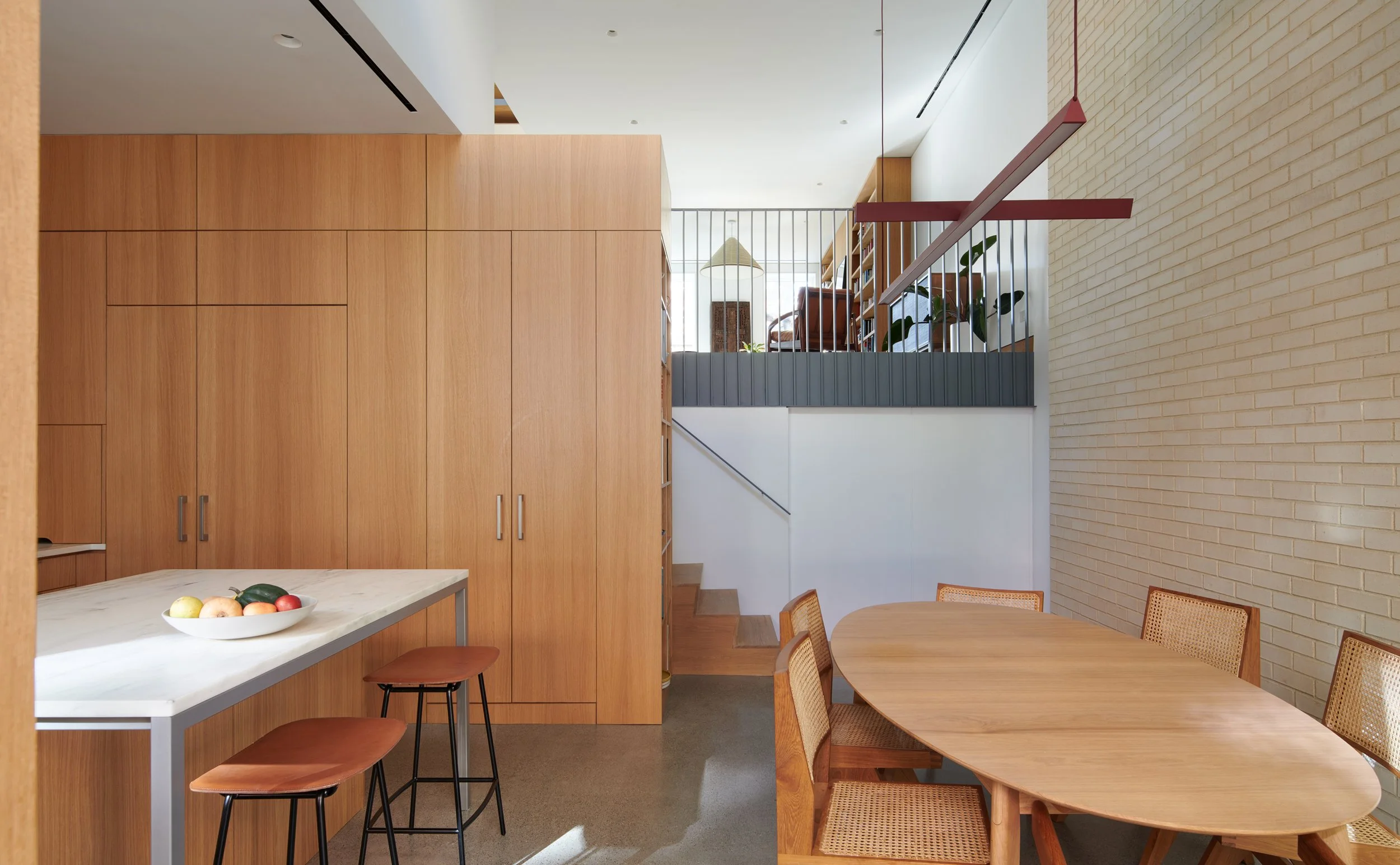 z house kitchen stair millwork