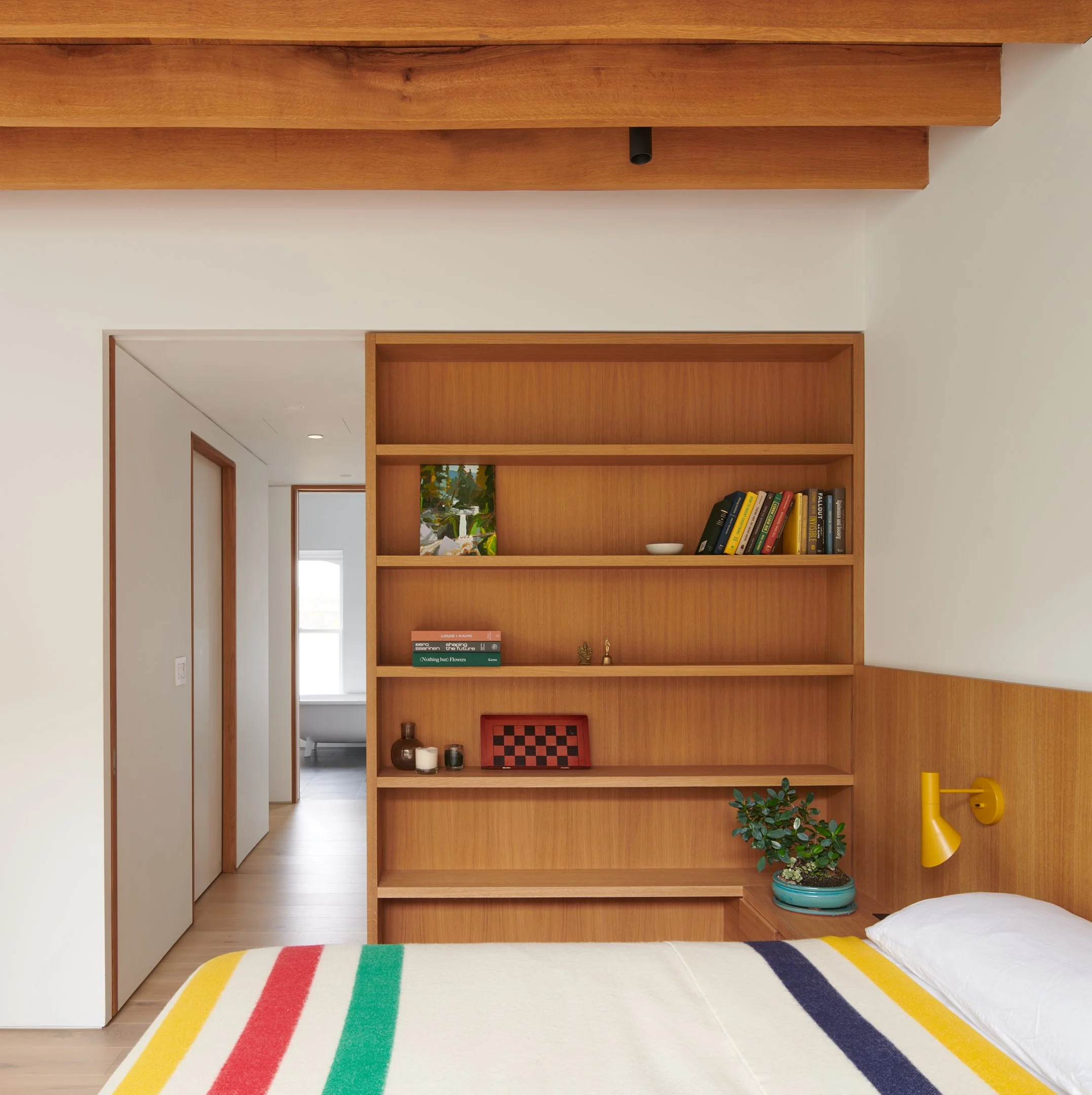 z house bedroom millwork contemporary light