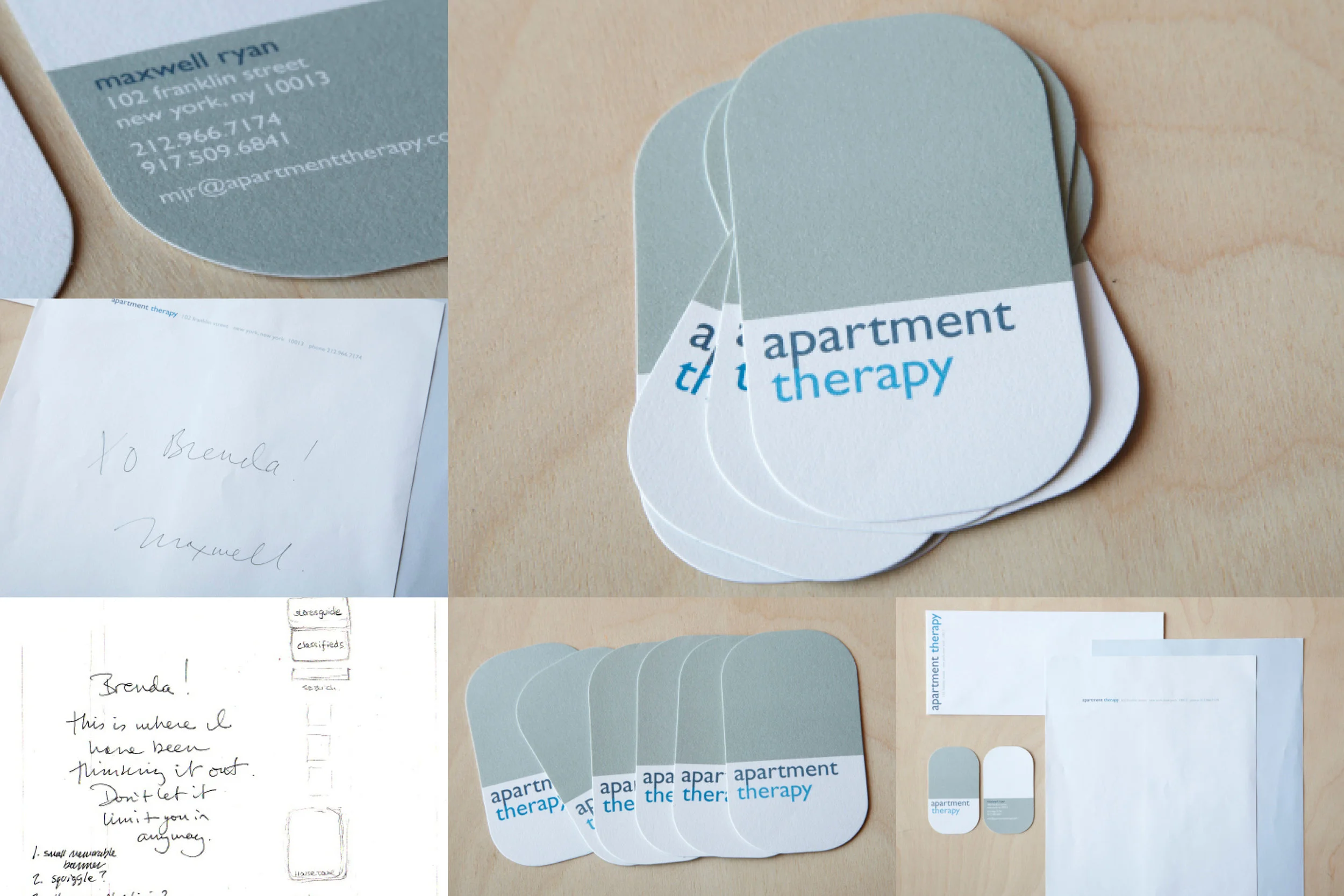  Apartment Therapy’s mission is to help people make their homes more beautiful, organized and healthy. www.apartmenttherapy.com is one of the most visited sites for all things home decorating and cooking related. The identity was created to honor the