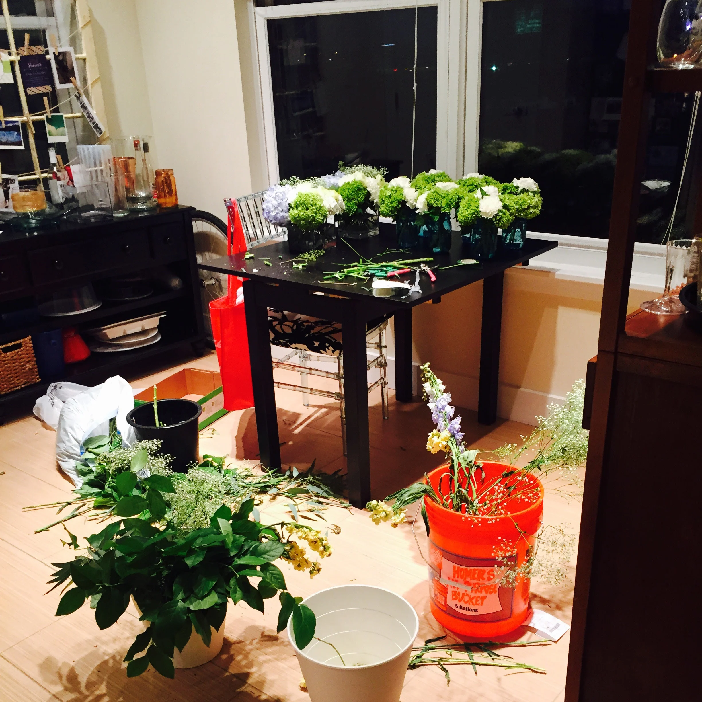 My first “studio.” August 2015
