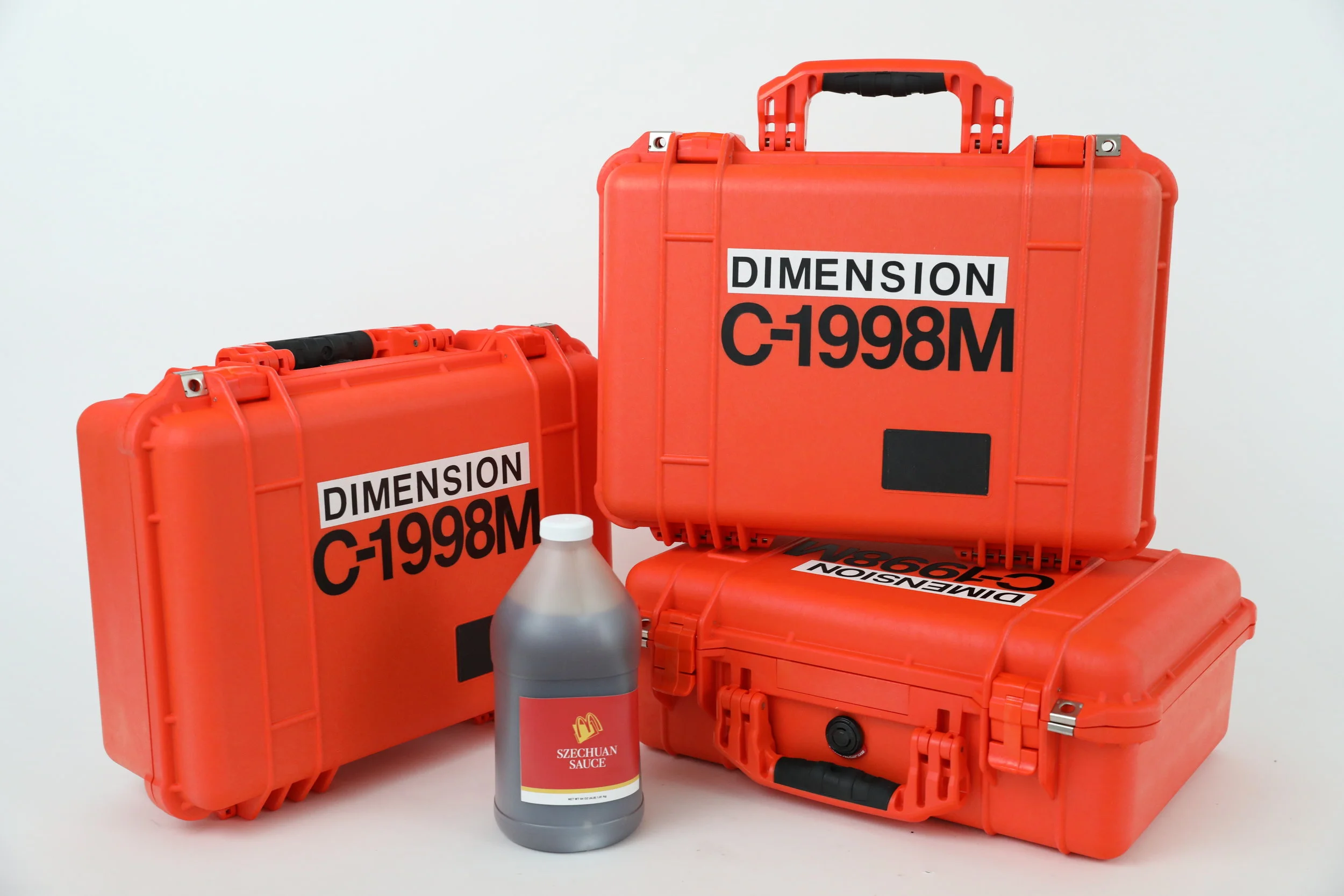   Specially designed cases protected the last known Szechuan sauce on Earth.  