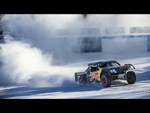 Helicopter View of Frozen Rush | Red Bull Frozen Rush 2016