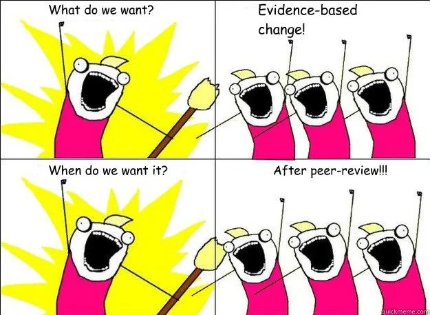 Evidence based thinking about national policy