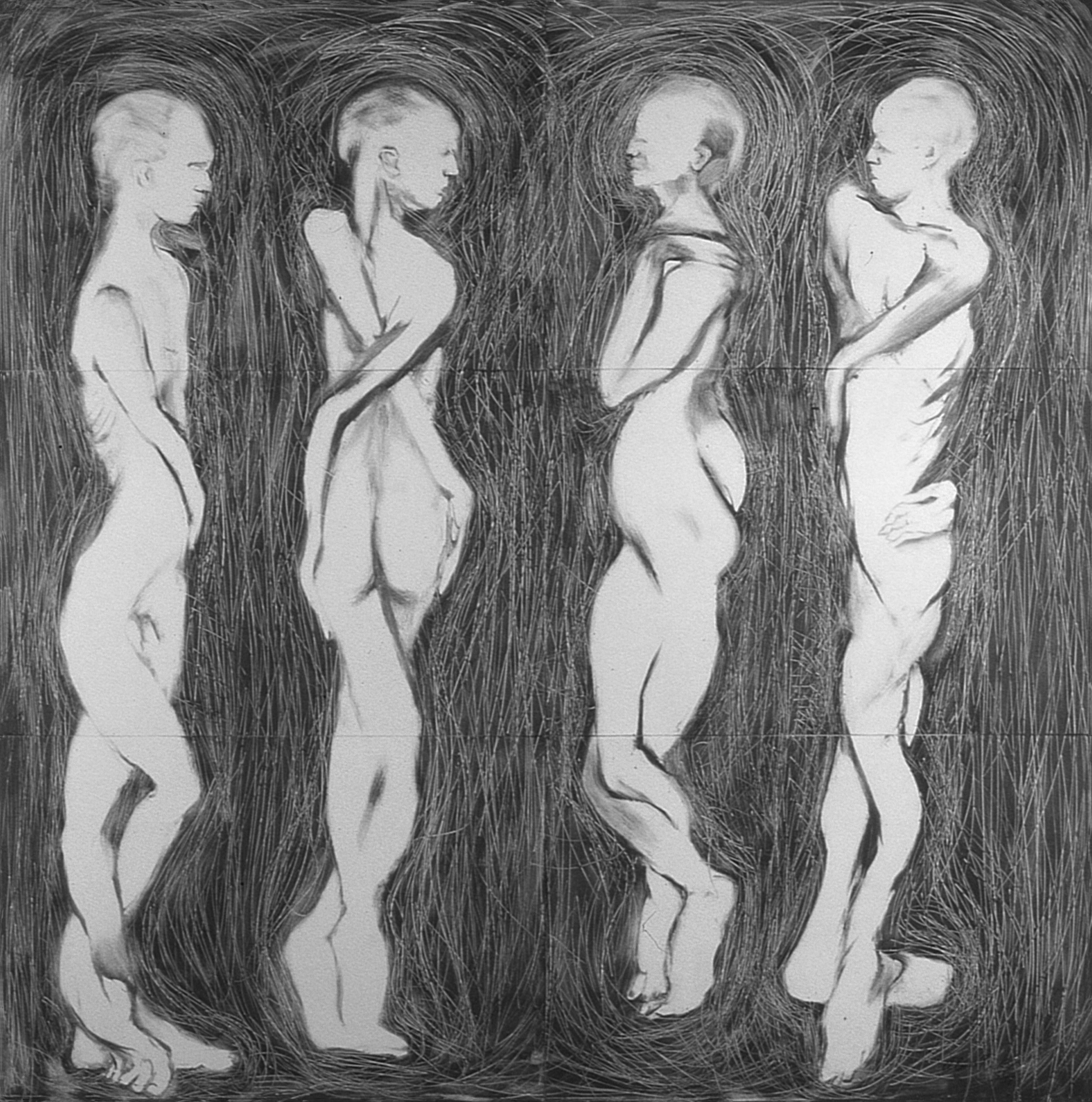 Four Twisted Figures