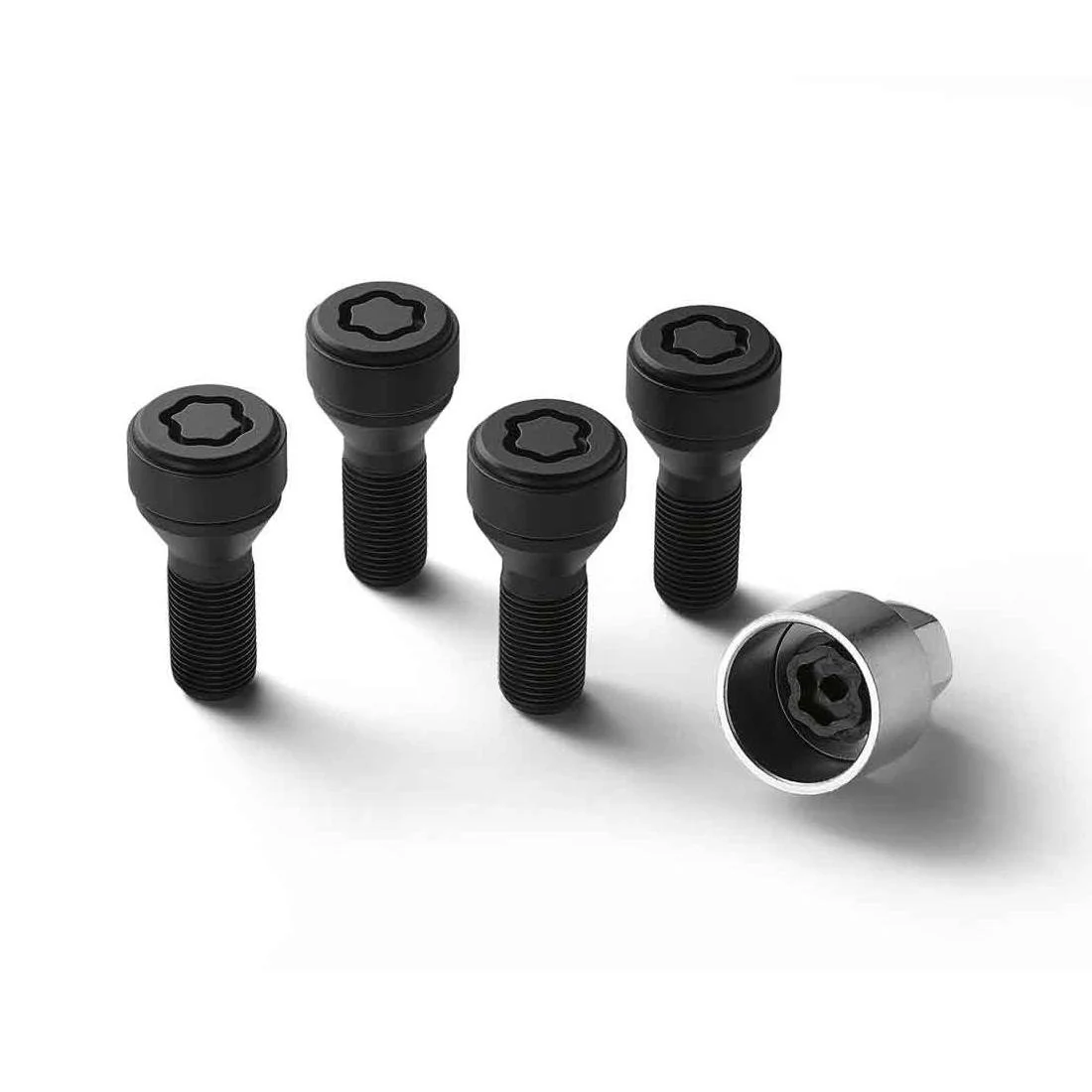 Genuine BMW Wheel Lock Set - Spline Style (M14x1.25)