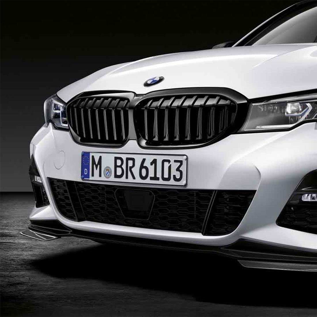 Genuine BMW M Performance Gloss Black Shadowline Front Grille - BMW G20 / G21 3-Series Vehicles