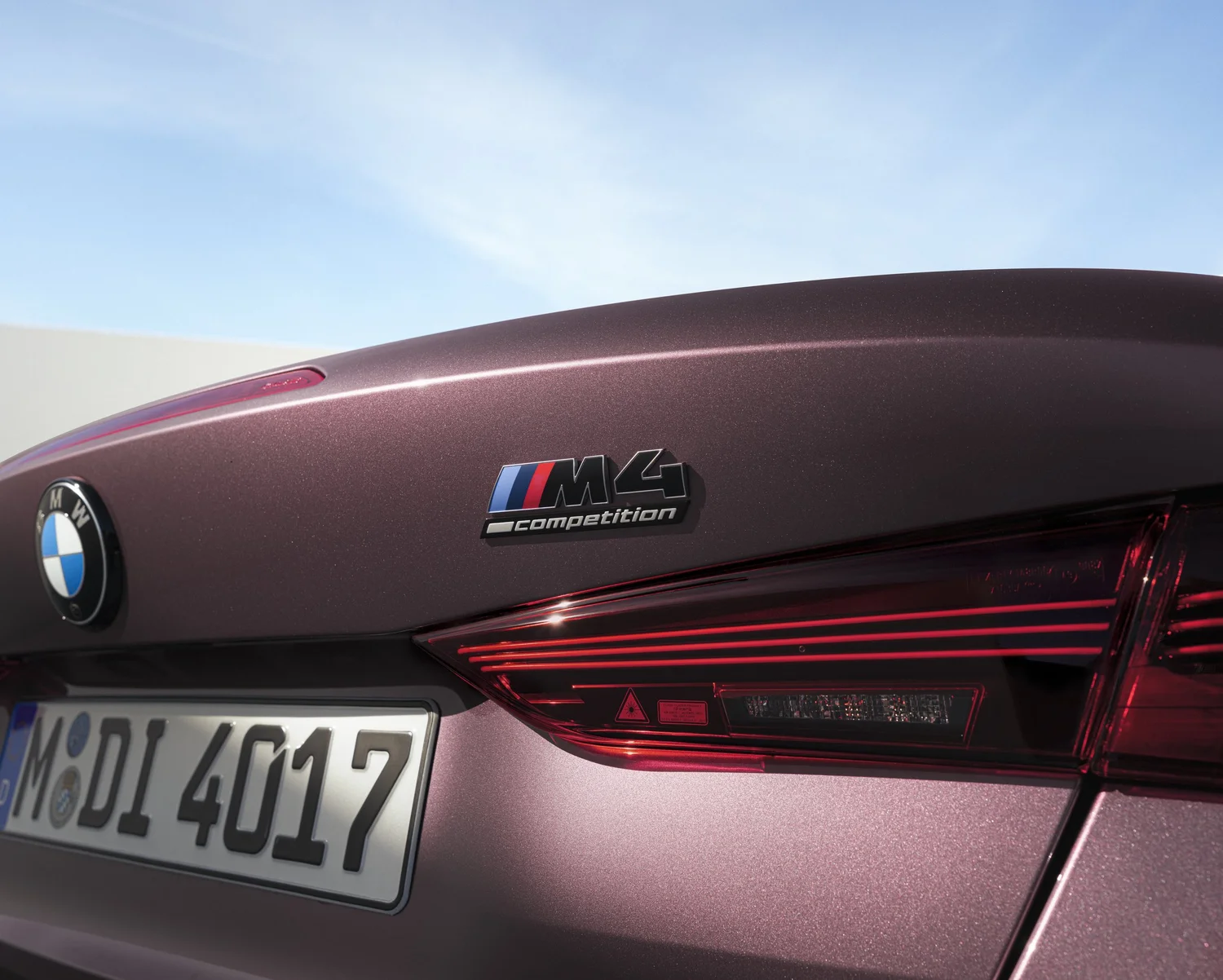 Genuine BMW G80 M3 LCI Trunk Emblem Badge - 51147907774