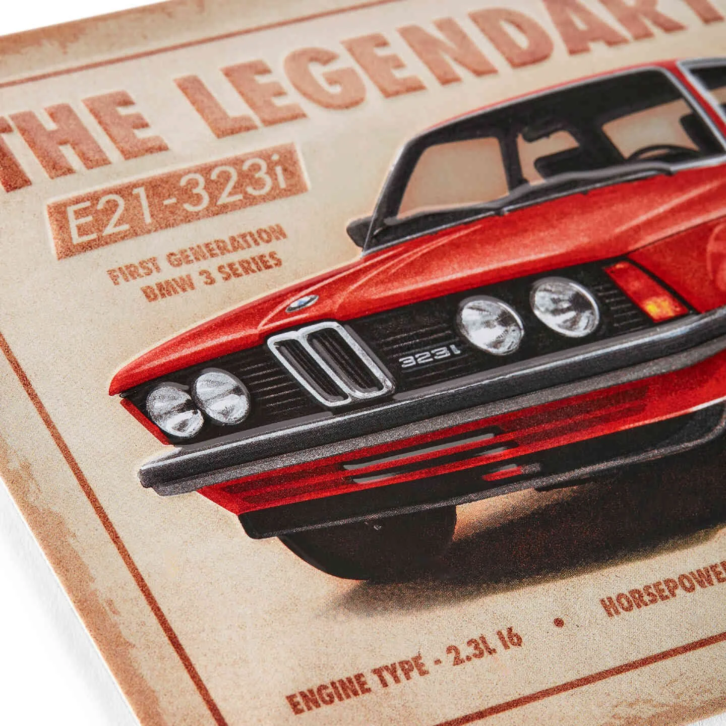 Genuine BMW 'The Legendary E21' Metal Sign - #80235B81117 - 2.jpeg