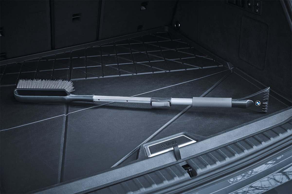 Genuine BMW Ice Scraper Telescope with Snow Brush