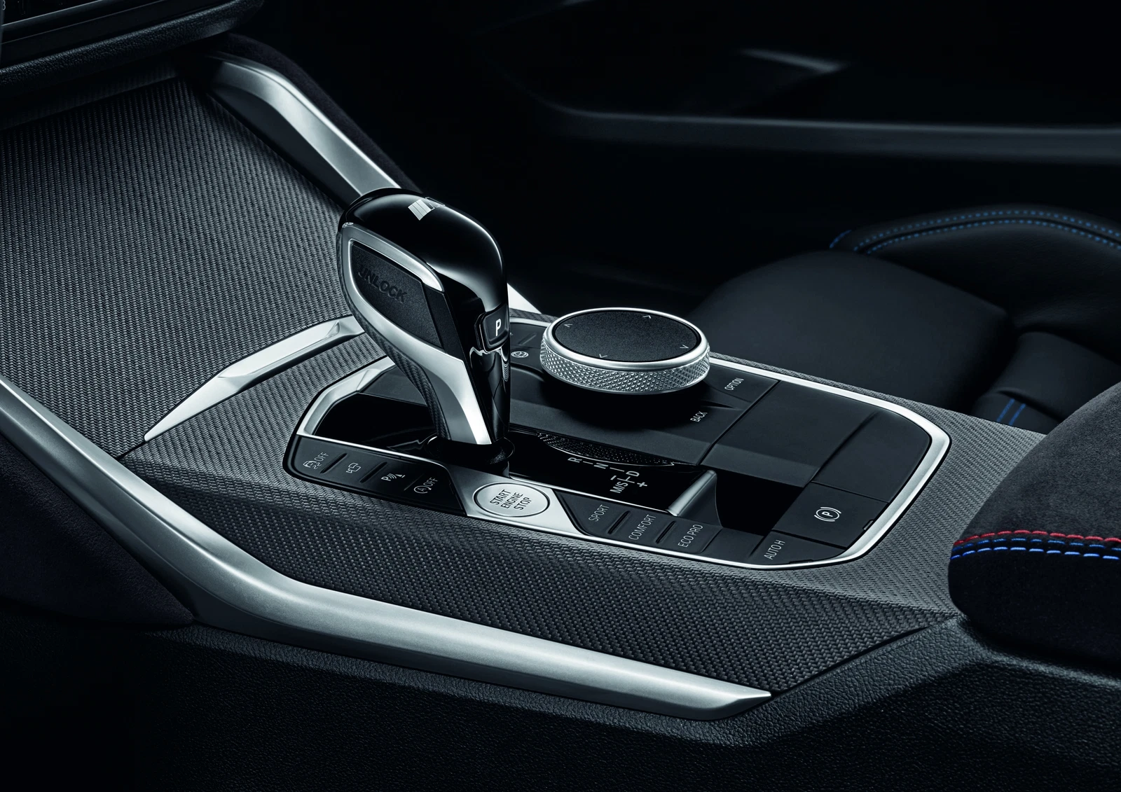 Genuine BMW M Performance Carbon Fiber Gear Shift Selector Lever