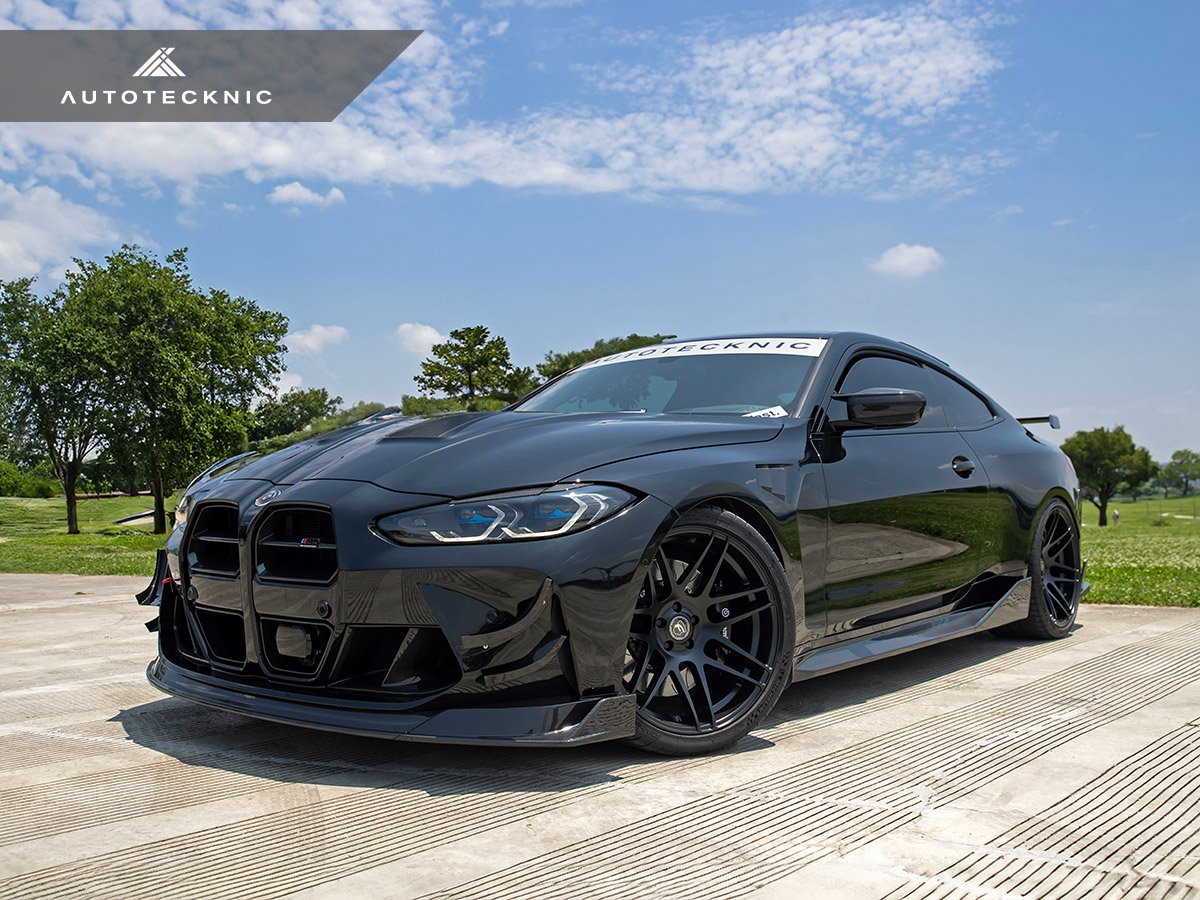 AutoTecknic Dry Carbon Motorsports Front Aero Lip - G80/ G81 M3 | G82/ G83 M4