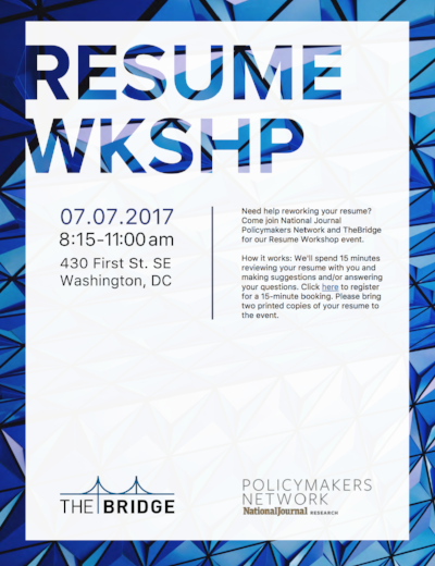 Resume Workshop Event 
