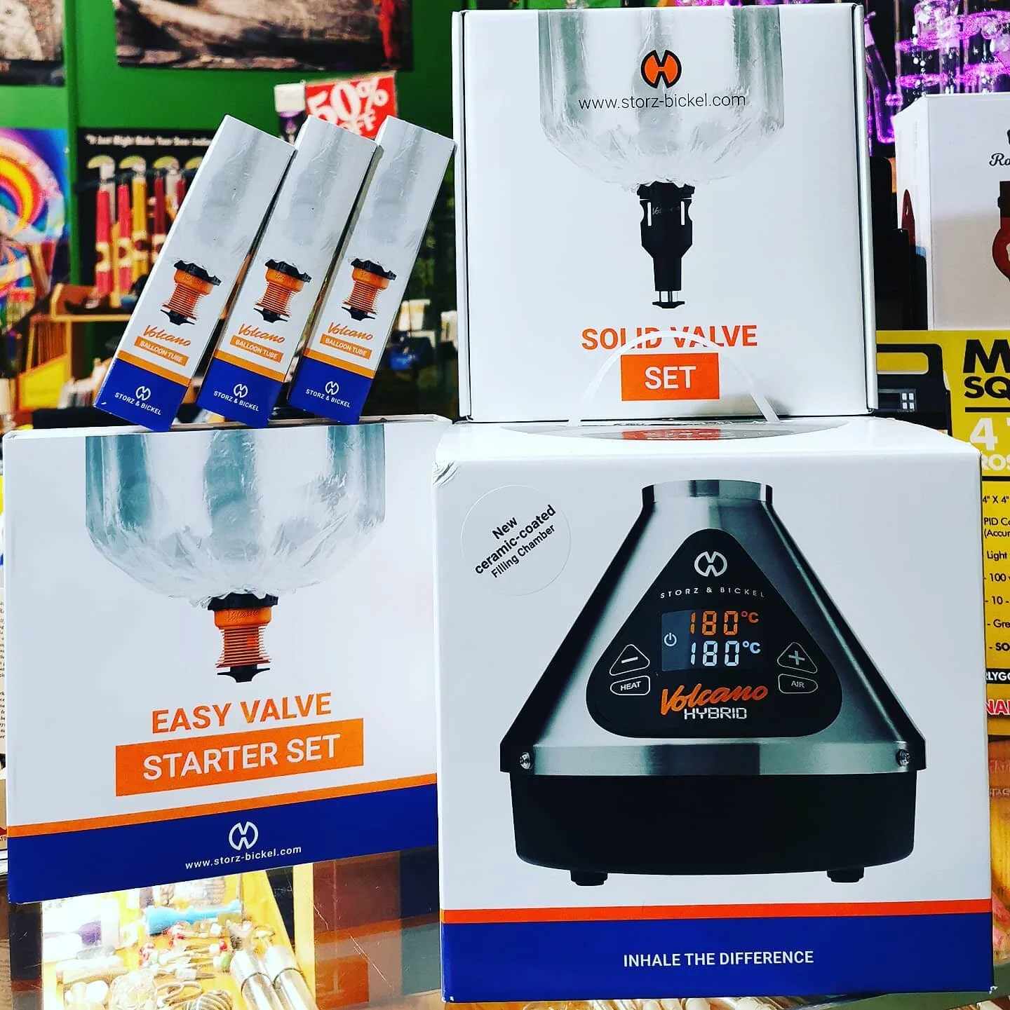 Volcano Hybrid and all the accessories for all ur volcano needs...
#upintheair #volcano #vaporizer #balloon #technology #storzbickel #fresh #goodvibes #shoplocal #goldenbc #goldenrules #volcano #topshelf