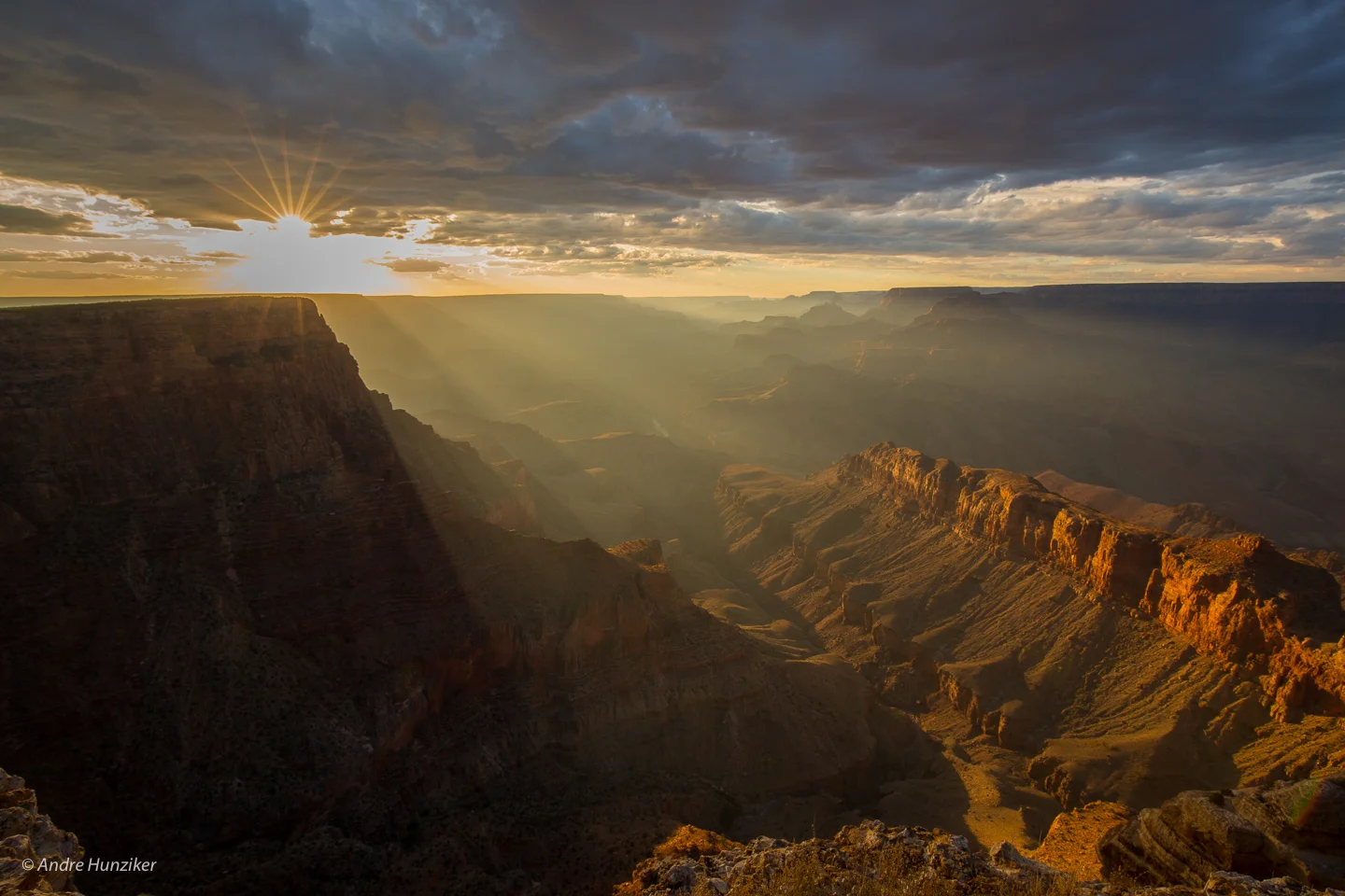 Sunset at Lipan Point, Grand Canyon NP, AZ