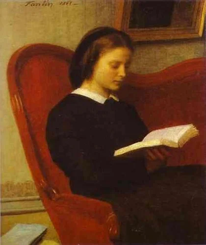 Fantin Latour, The Reader, 1861
