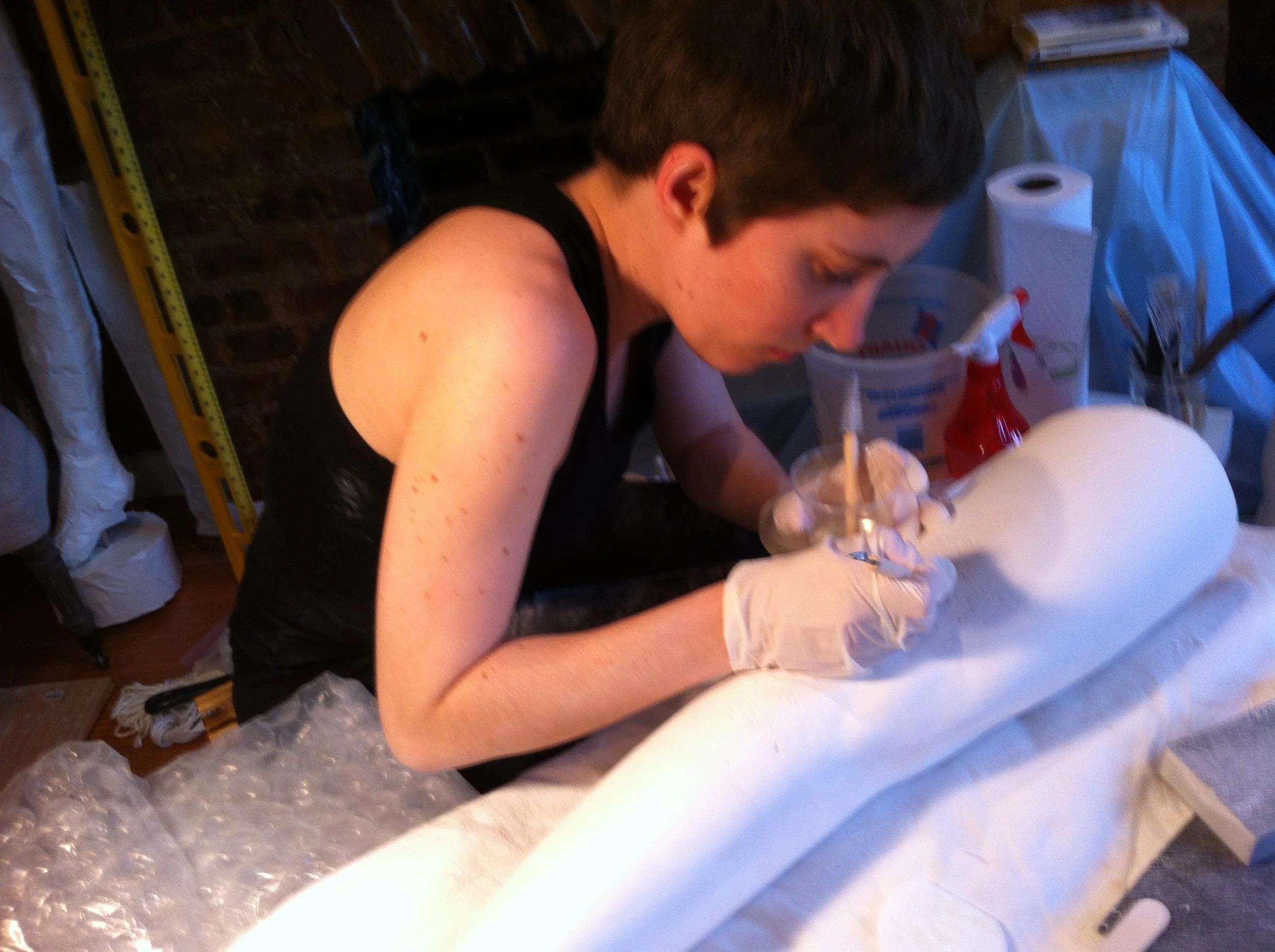  and what's art without labor? 