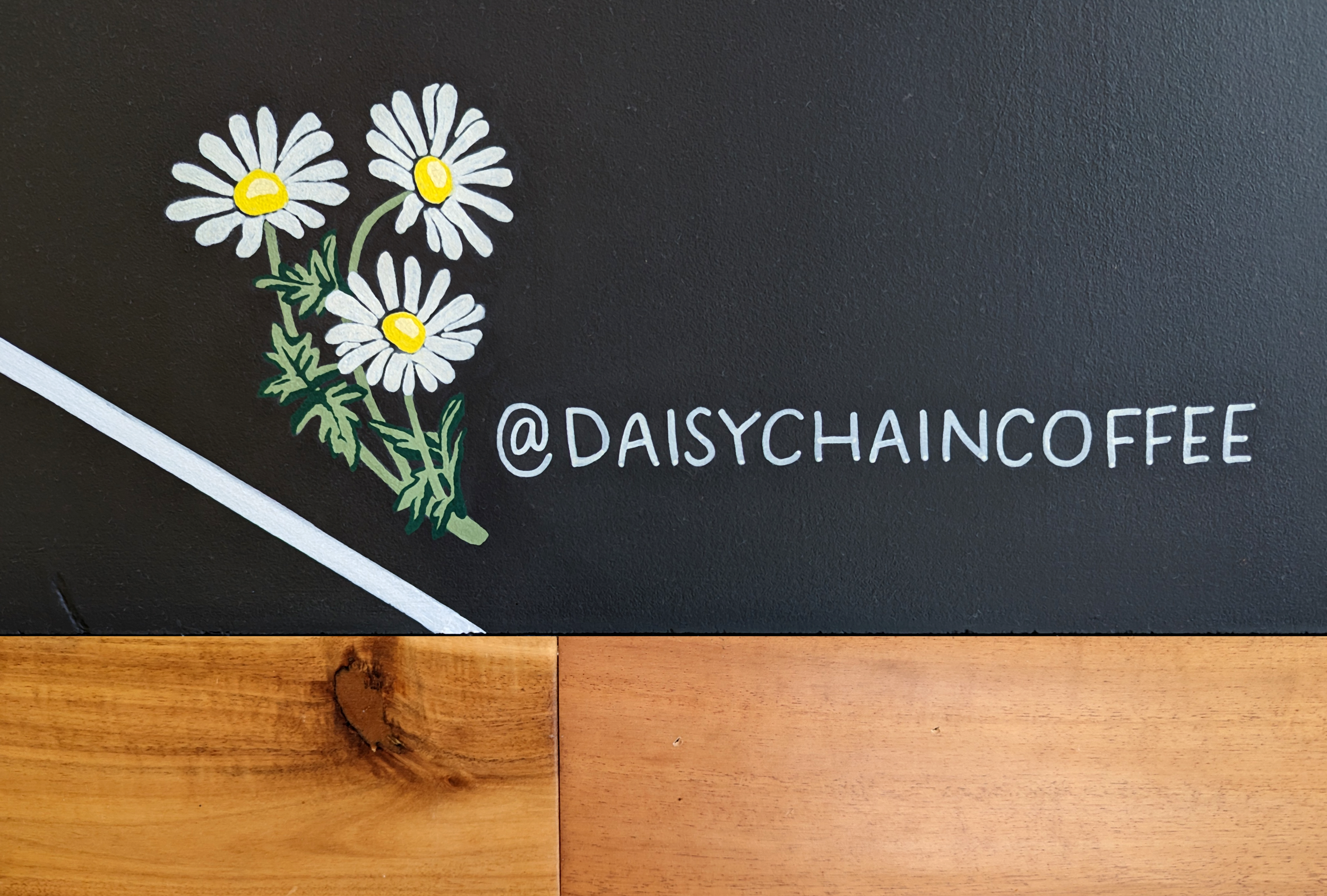 Detail - Daisy Chain Coffee Menu
