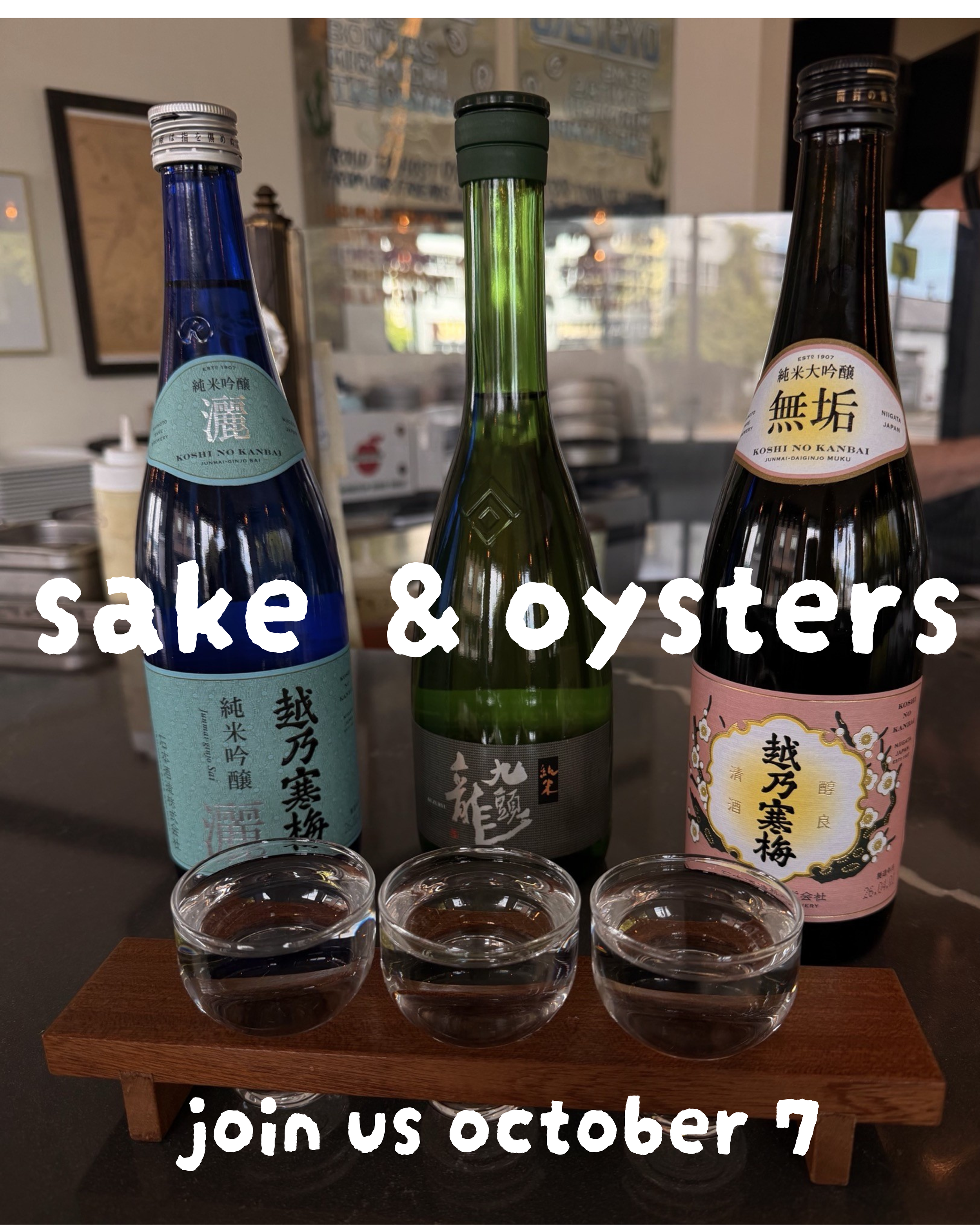 Sake & Oysters 101