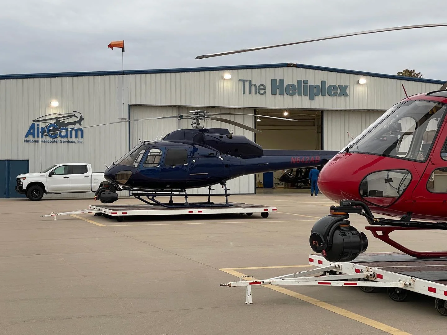 Back at #aircam in #denver for the 100th running of the @pikespeakhillclimb with two @shotoversystems #shotoverf1 gimbals and waiting for the clouds to clear @testlap @reddigitalcinema @canonusa @meekeraviation