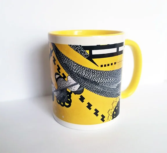 "NEEDLE" 11 OZ MUG