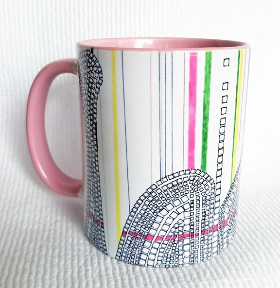 "BARCODES" 11 OZ MUG