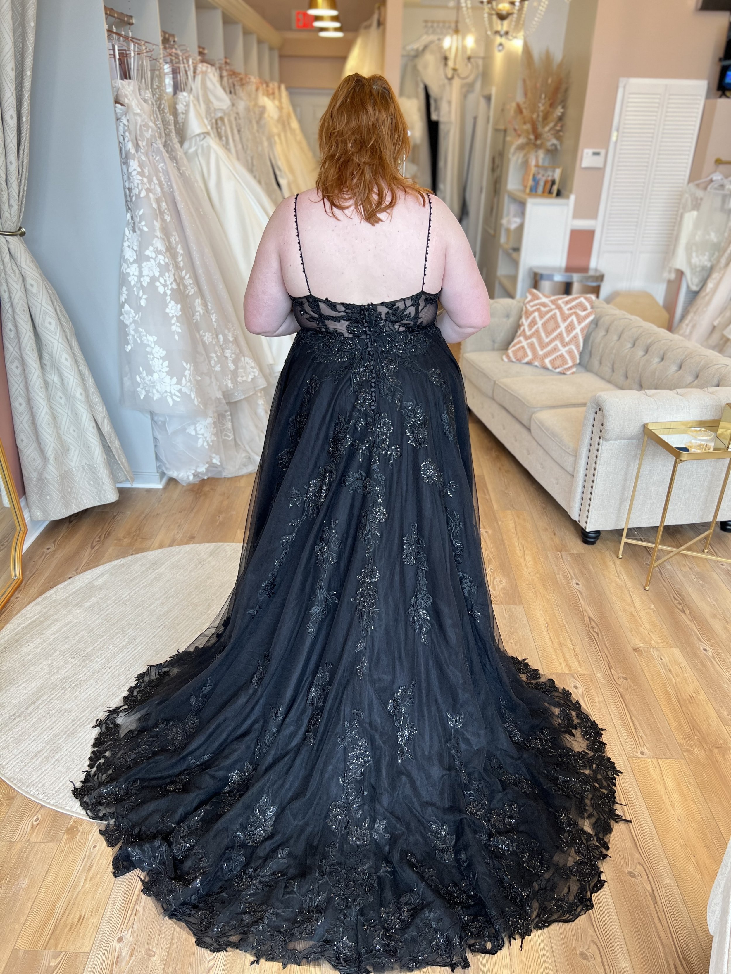 See Kourtney Kardashian's Black Wedding Dress From Reception