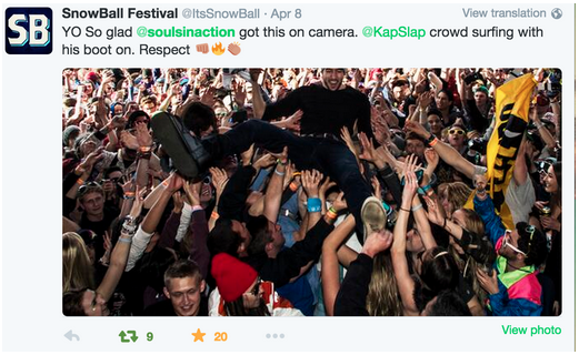  Active photo coverage. 