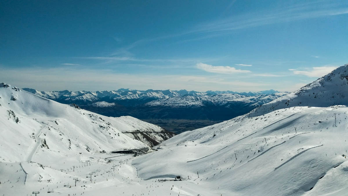 Day 1 at The Remarkables…couldn’t be more A-Bay on a spring day.