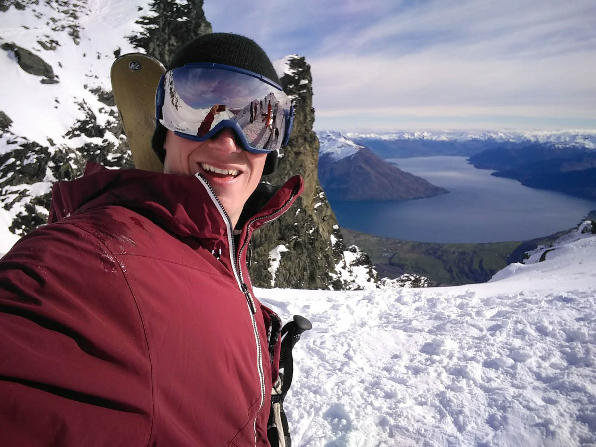 Not bad views over the lake from the hike-to chutes.