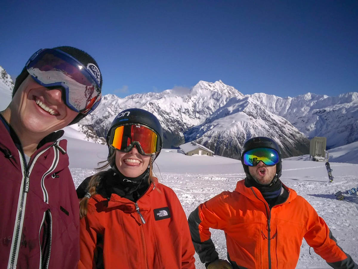 Everybody loves a bluebird powder day.