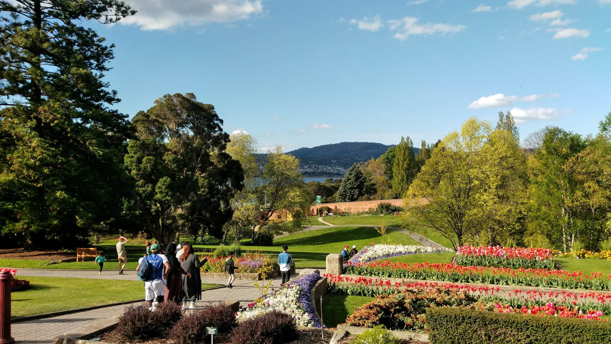 Botanic gardens because cultural institutions are important.