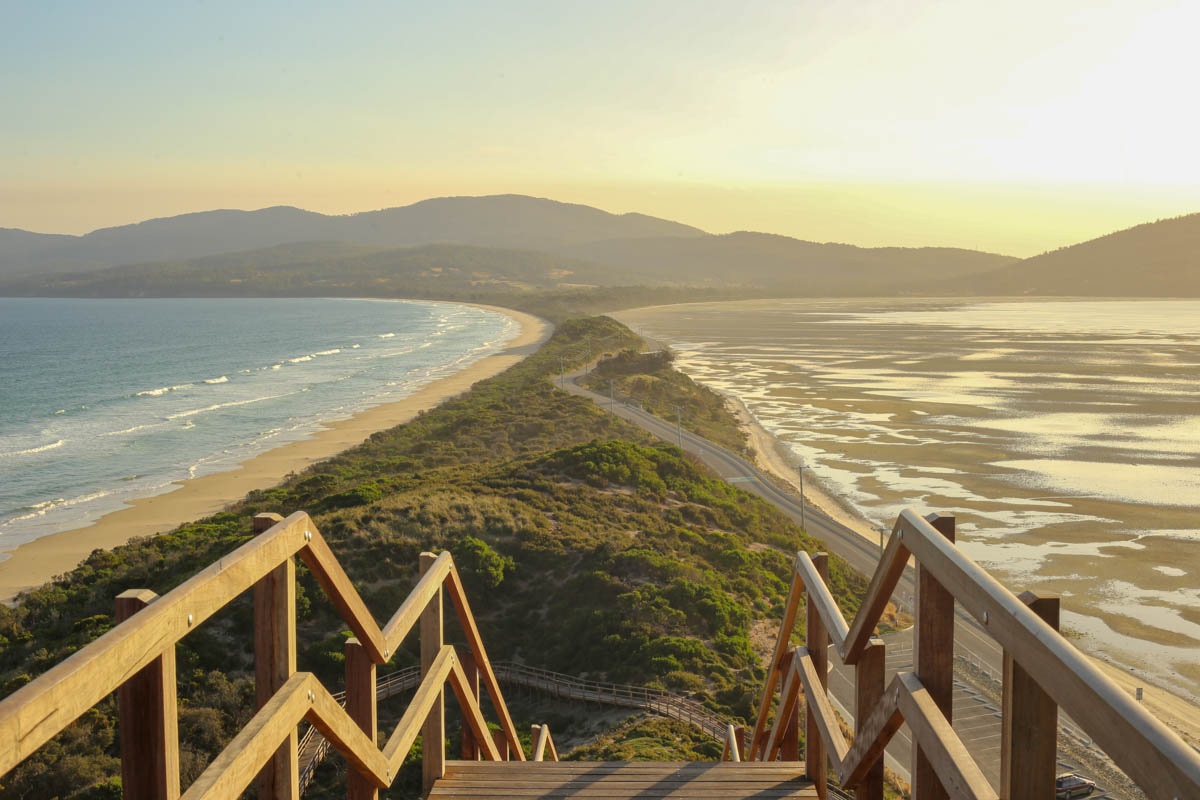 If you go to Tasmania you must take this picture.