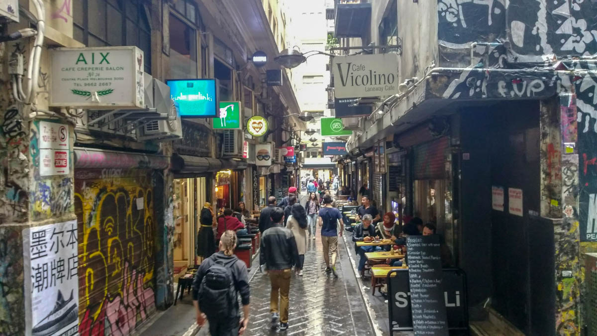and tight laneways…