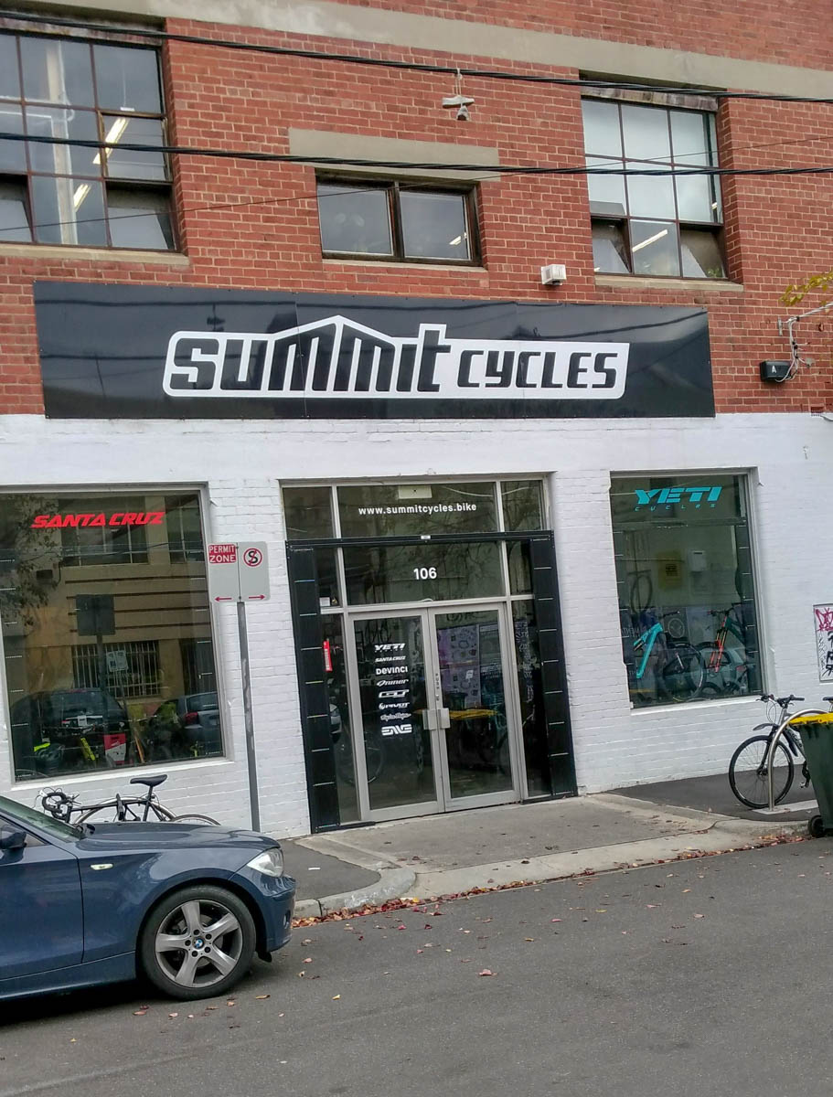 and the new shop…
