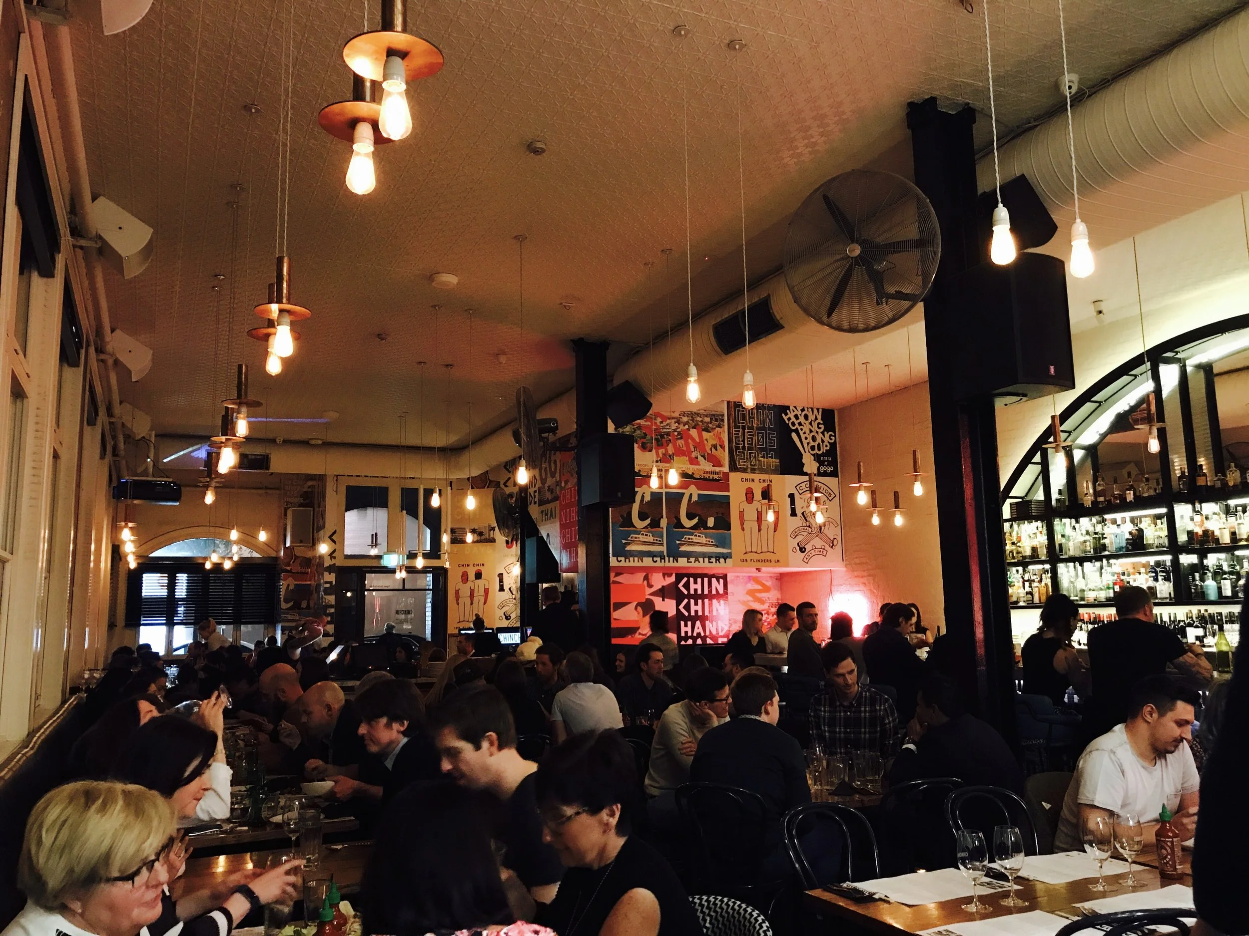 Chin Chin's dining room