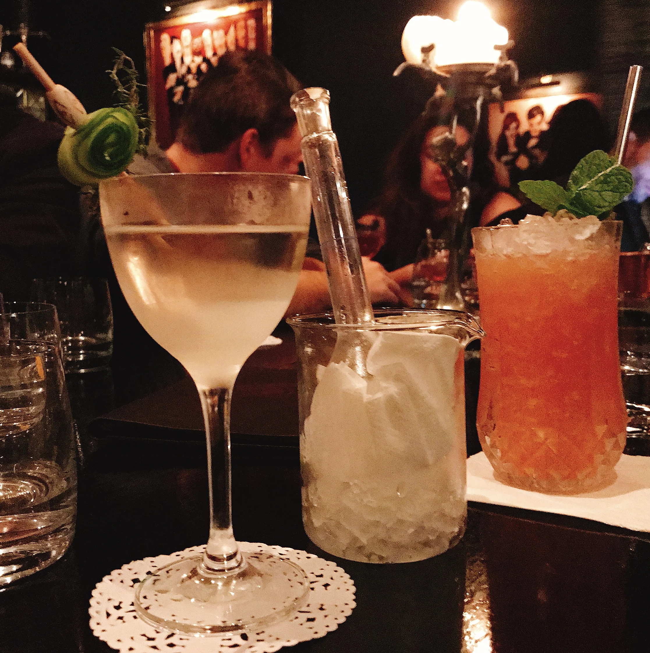 A vodka take on Essence #2 & caprisun-like mocktail with mint