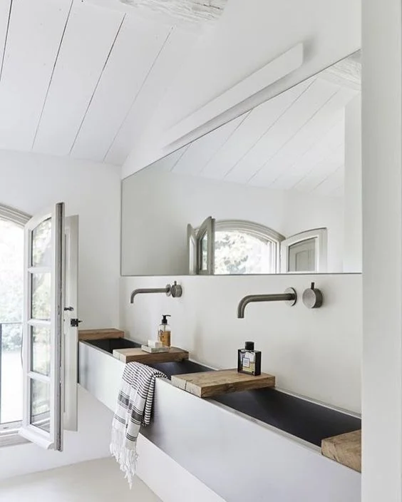 THIS! concrete basin/vanity. LOVE!