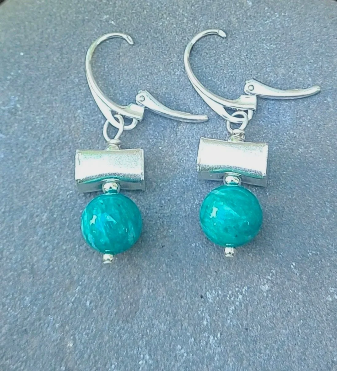 Earrings - Emerald Waters