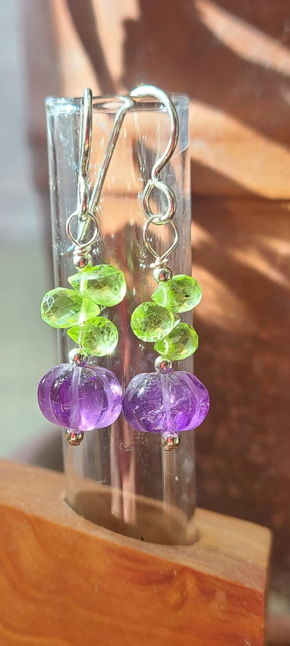 Purple Pumpkin Eater - Earrings