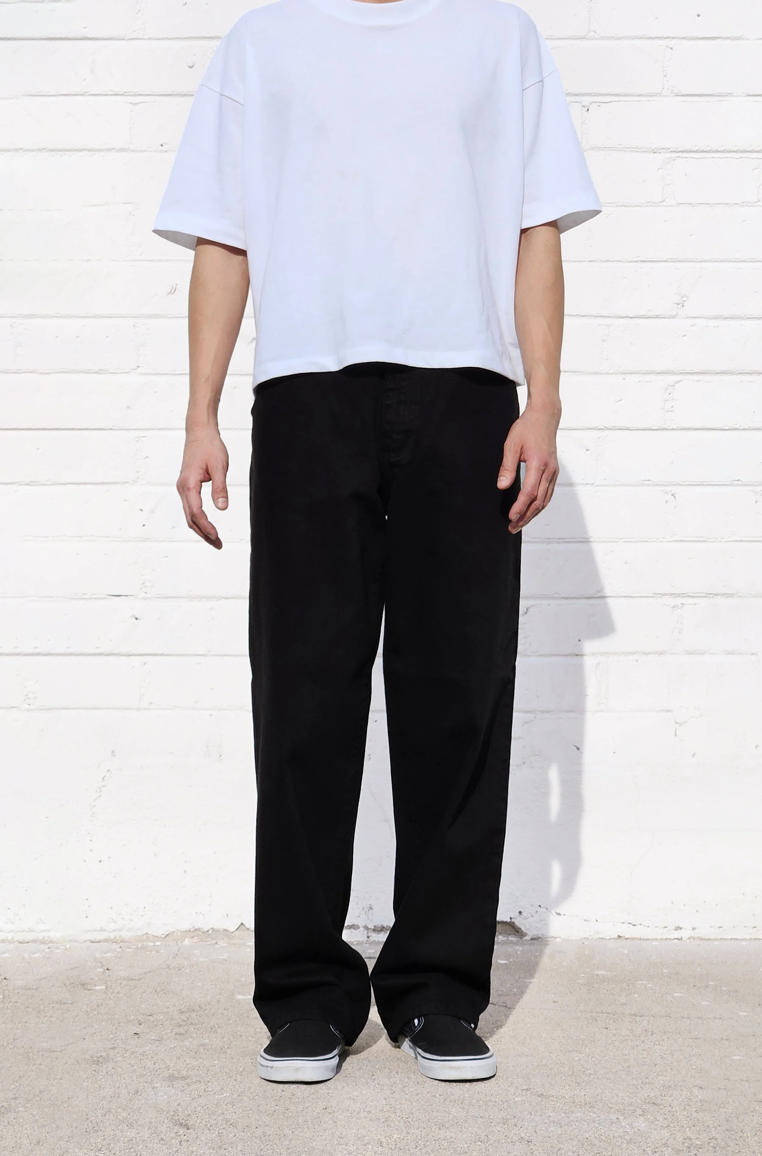 Black Bull Denim Baggy Chino Pants
