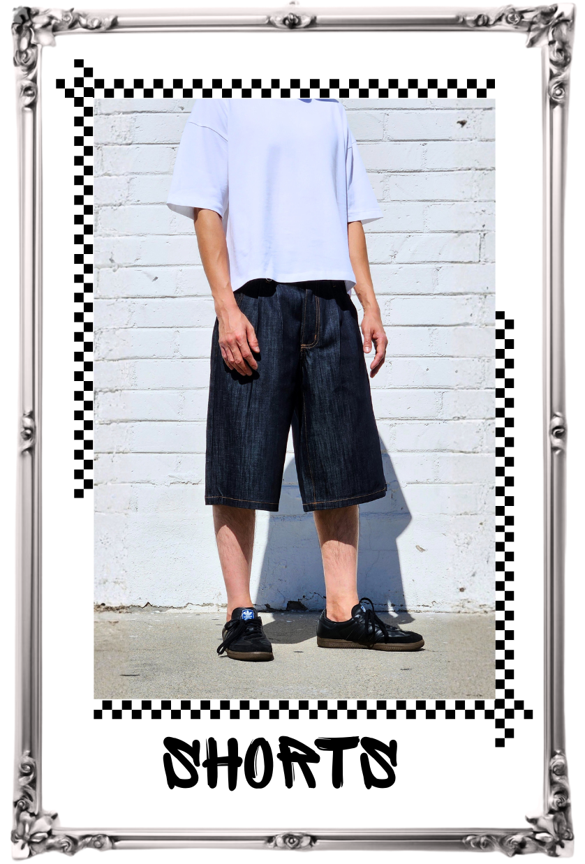 Neo Blue Denim Shorts Collection