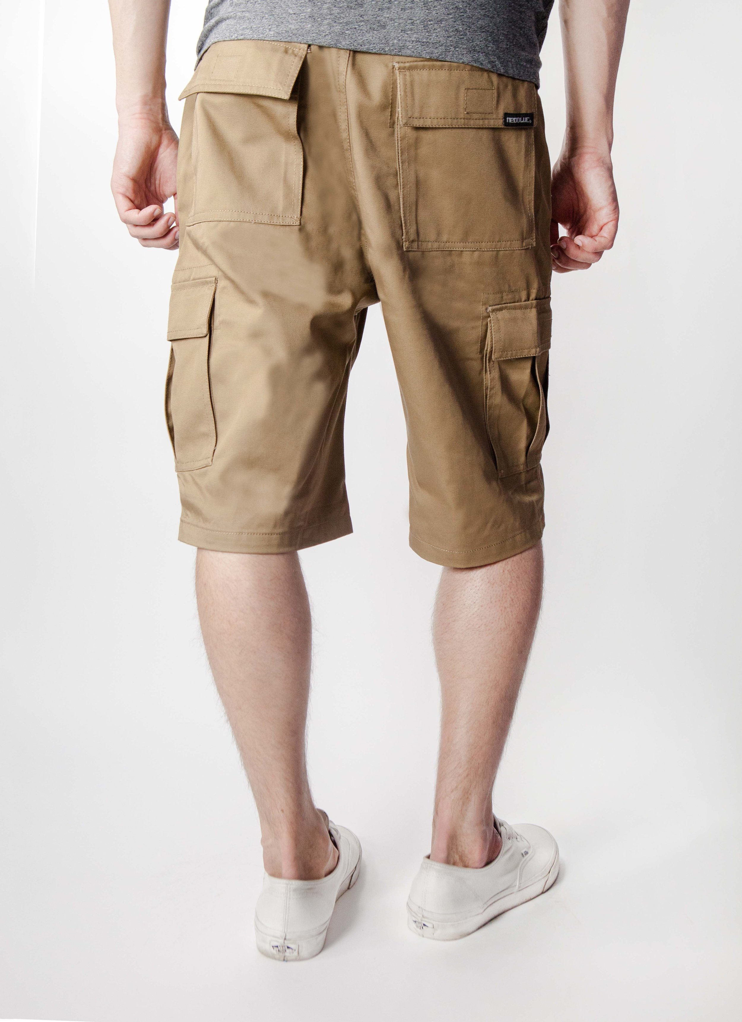 Camel (Cargo Shorts) — Neo Blue