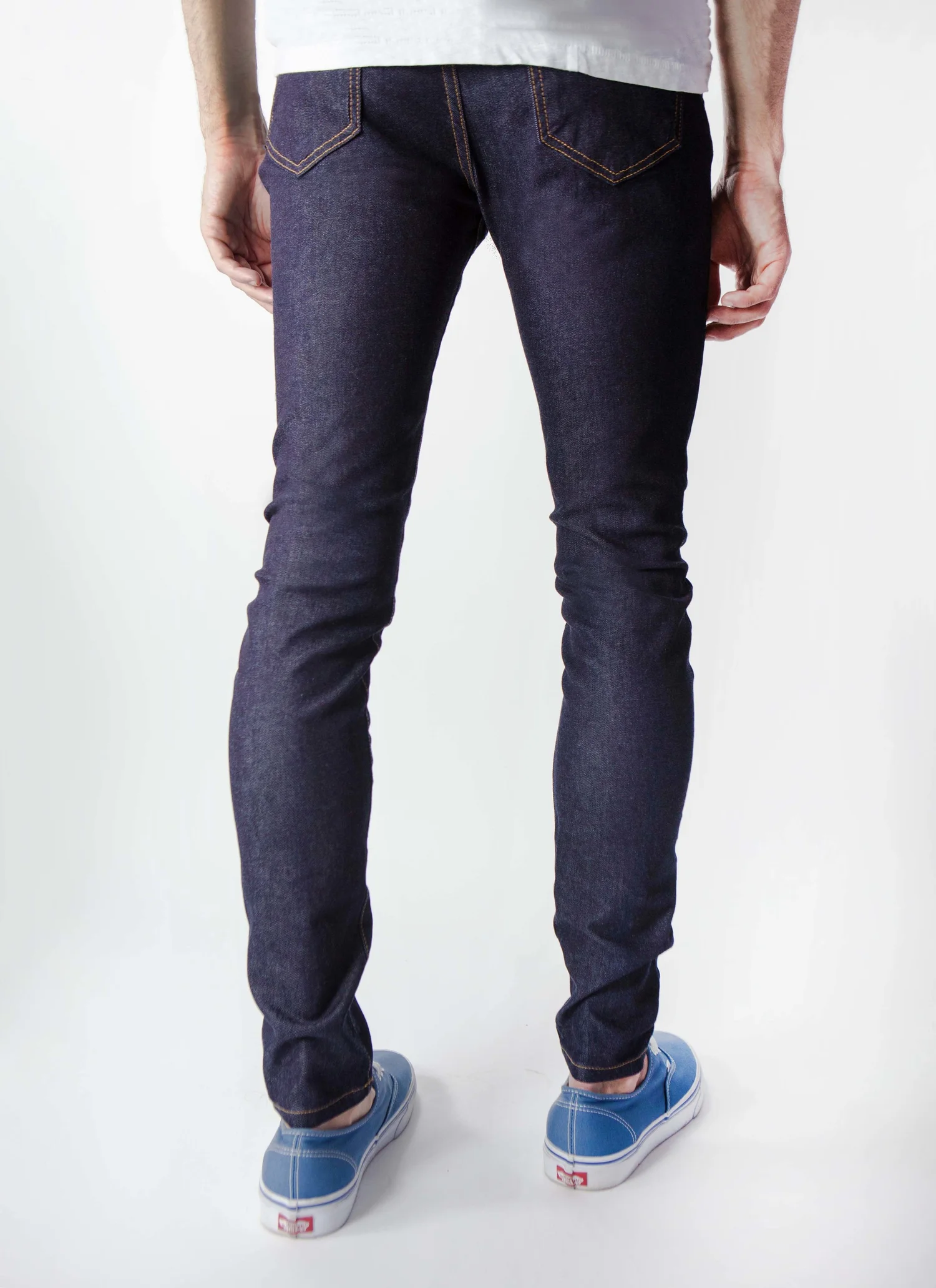 Jeans New York & Company Soho Super Skinny - Taille 4 Bleu Denim Coupe Skinny