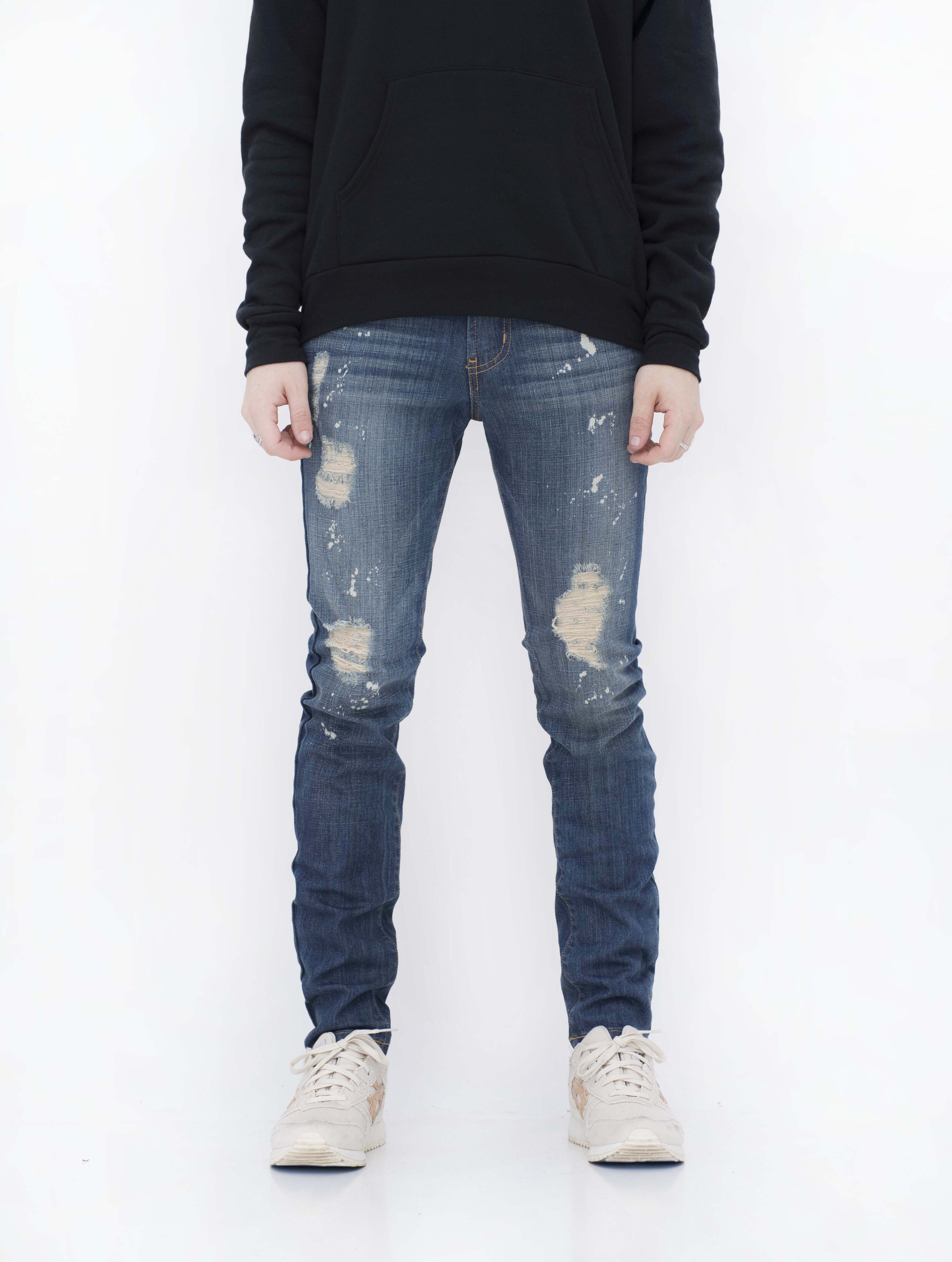 Paint Splatter Medium Blue (Super 
