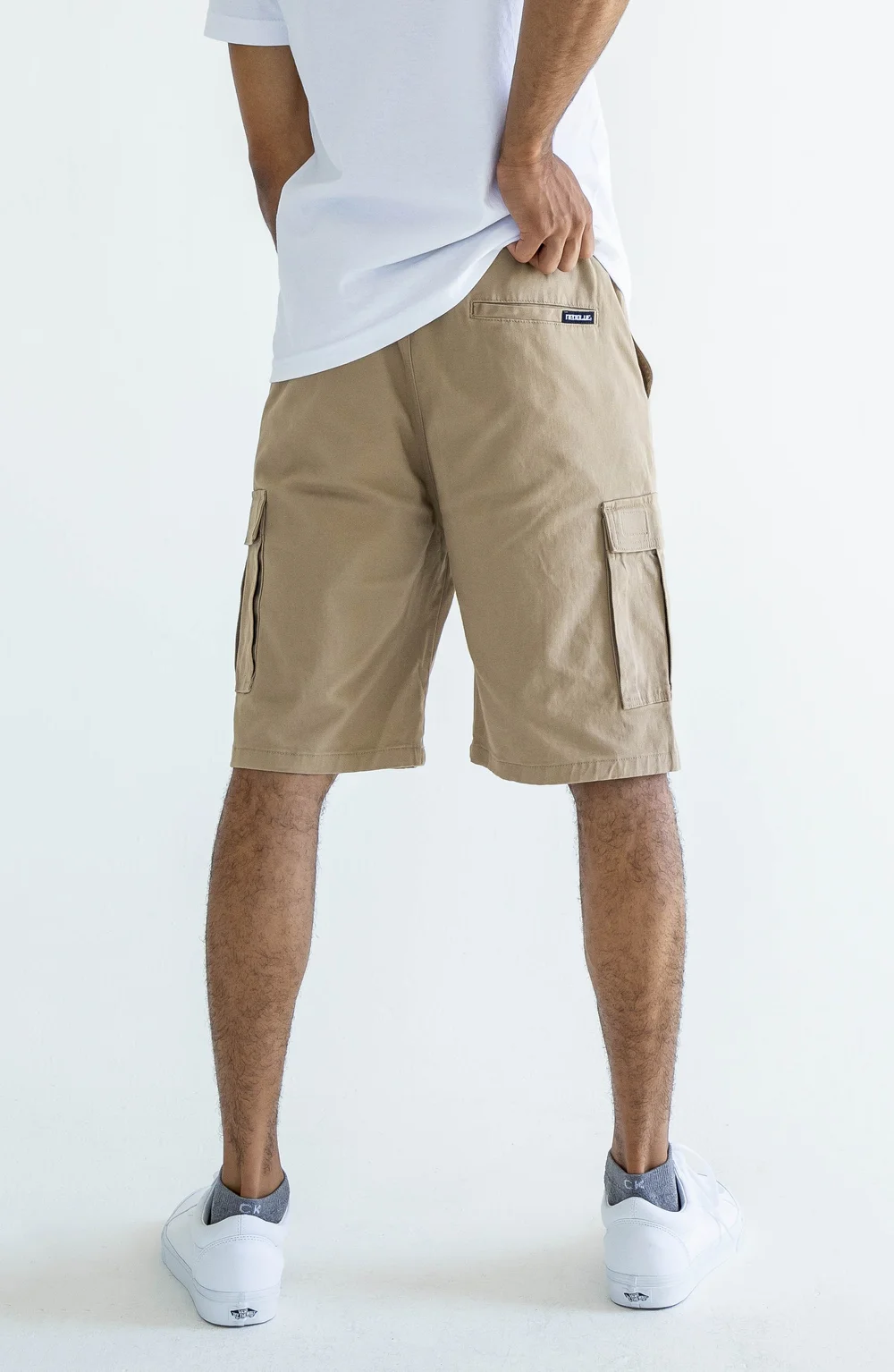 Khaki Cargo Shorts Are Back Mens Khaki Khaki Cargo Short Brakeburn